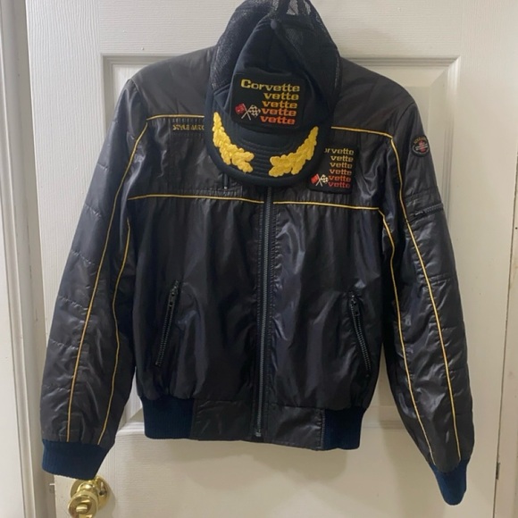 COPY - Vintage Corvette Racing Jacket and Hat - Picture 4 of 16